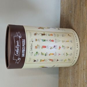 Cocktail lover puzzle. New in box.